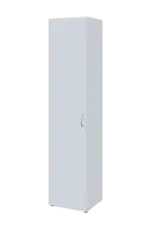 NN 5 - 4D skříň vysoká, 1-dveřová, levá, 1800x400x400, bílá